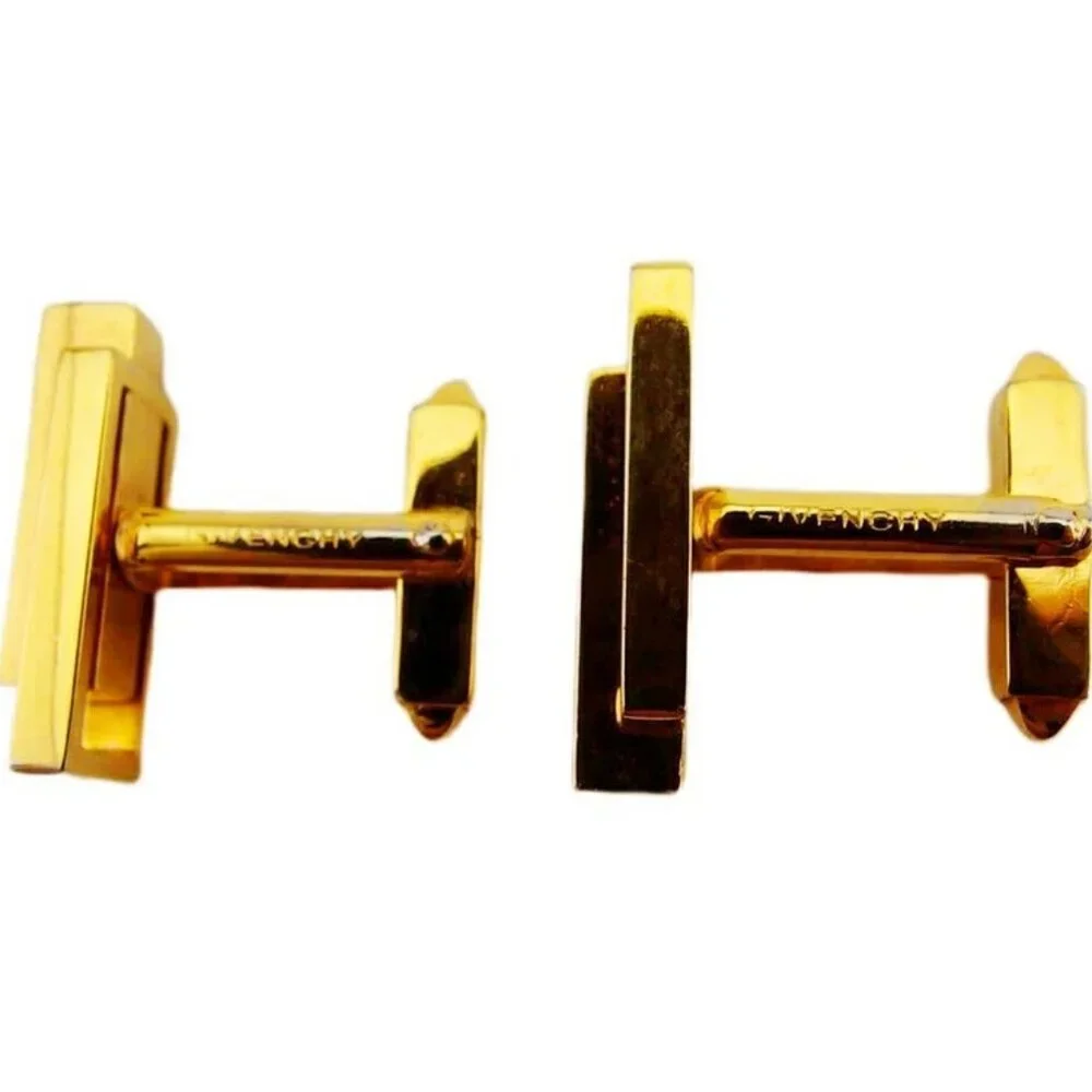 GIVENCHY cuffs Gold black Women Authentic secondhand